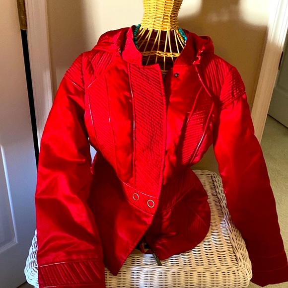 Red winter jacket - Picture 1 of 11